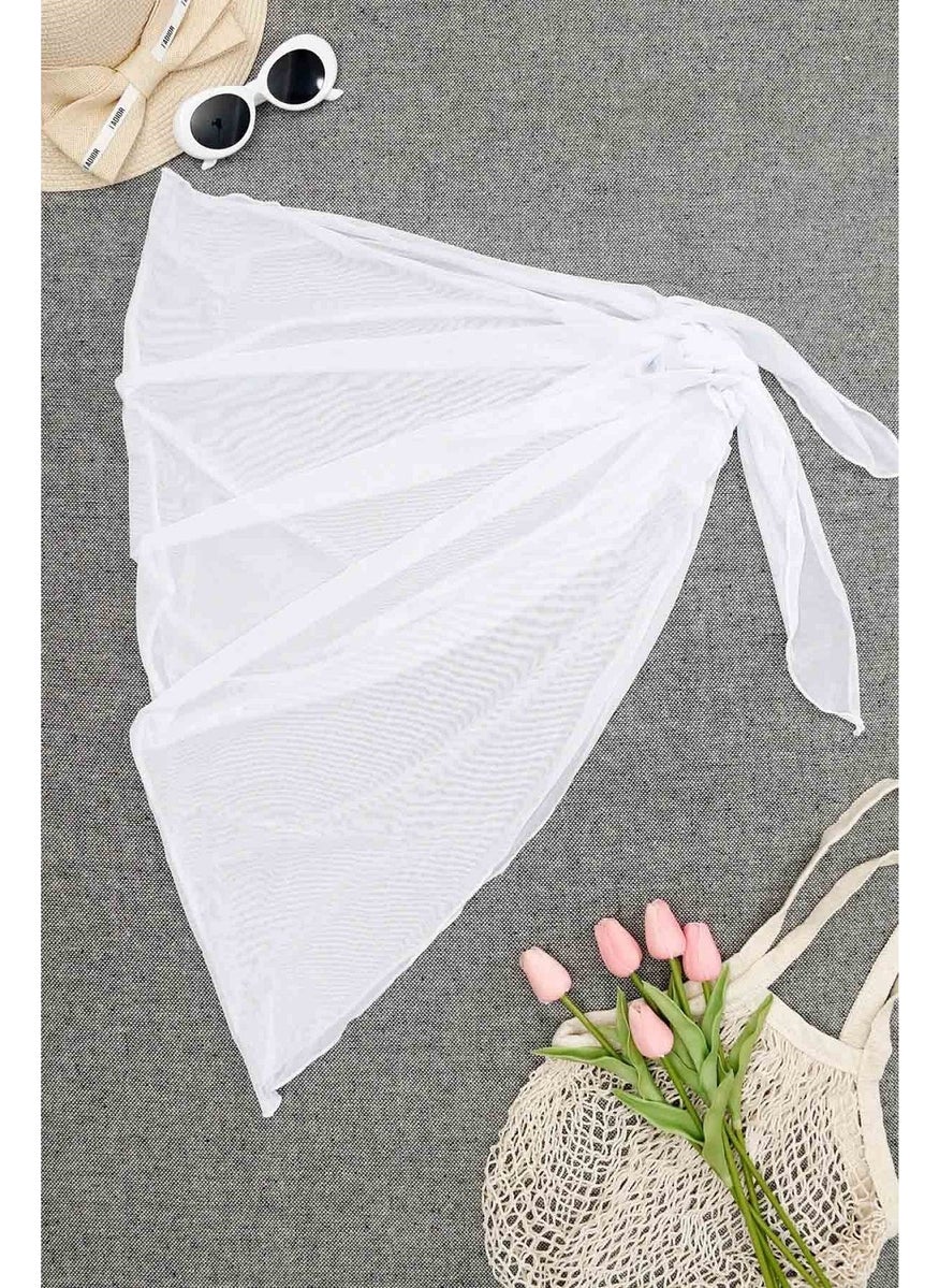 Angelsin Tulle Pareo Beach Dress  - Image 3