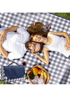 Hihonor Outdoor Picnic Blanket, Foldable Waterproof Sand Beach Mat, Large 80x60in Beach Camping Hiking Travel Family Concerts Portable Beach Blankets  - Image 2
