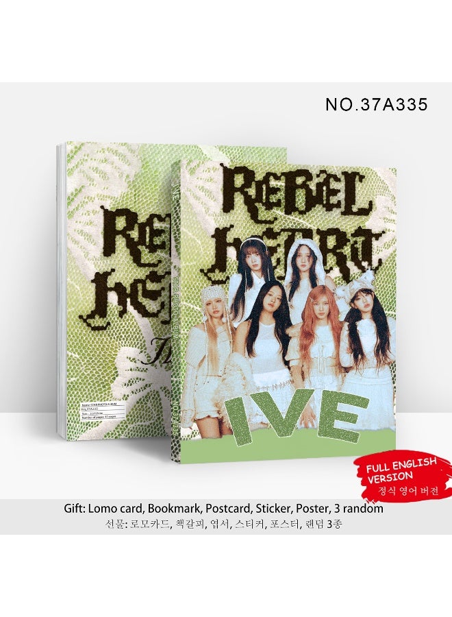NIBEMINENT Ive Return Rebel Heart Album Photo Card Hd Color Print Star Photo Album  - Image 2