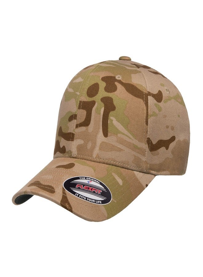 Flexfit Unisex's Baseball Fitted Cap, Multicam Arid, X-Large - Image 1