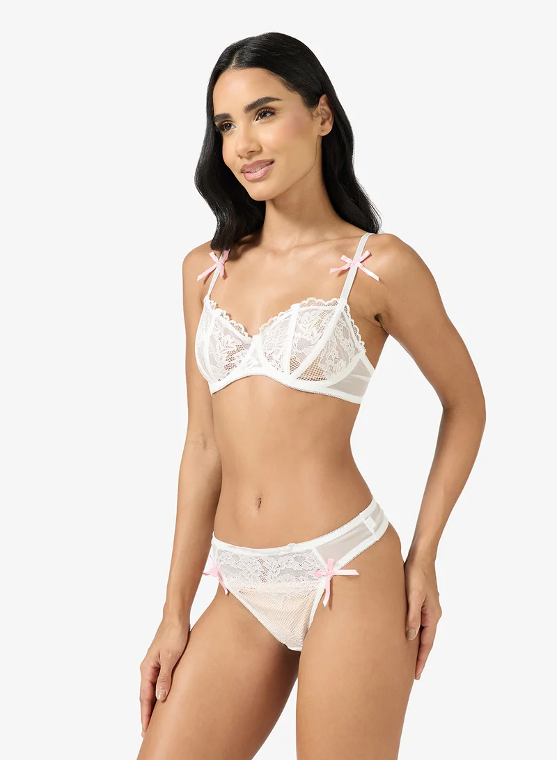 ELLA Lace Bra & Brief Set