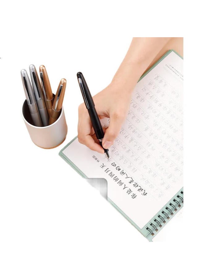 Pilot 88G Fountain Pen, Business Gift, Practical For Office Writing, Silver Polka Dot Fp-Mr1 F Nib - Image 2