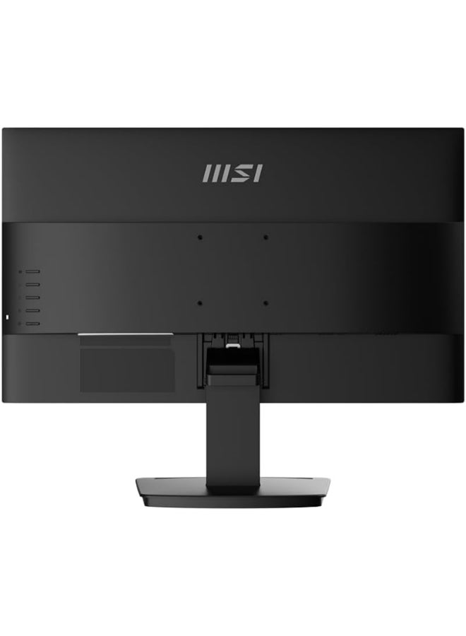 MSI Pro MP2412 Business & Productivity Monitor, 23.8" FHD VA Display, 100Hz Refresh Rate, 1ms (MPRT) Response Time, EyesErgo Technology, HDMI & DP Port, 4000 1 Contrast Ratio | 9S6-3BA9CH-049 Black  - Image 4