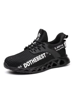JIANKUN Steel Toe Shoes for Men Lightweight Safety Shoes Comfortable Puncture Proof Slip On Indestructible Work Shoes and Fashion Sneakers.  - Image 1