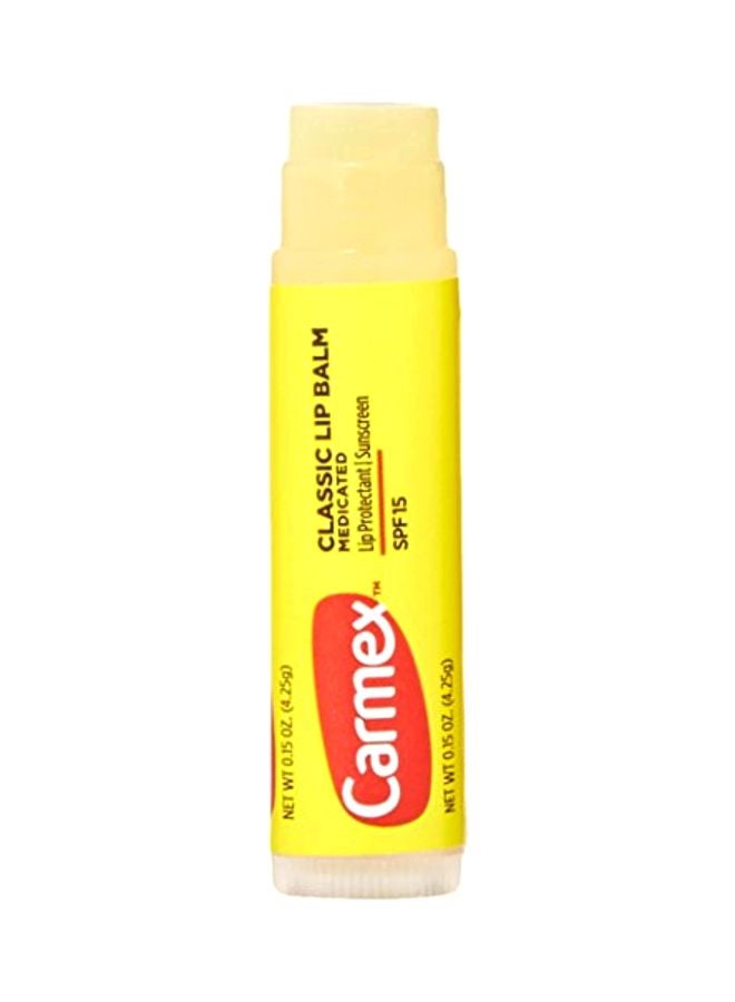 CARMEX Pack Of 3 SPF 15 Medicated Classic Lip Balm 12.75grams - Image 1