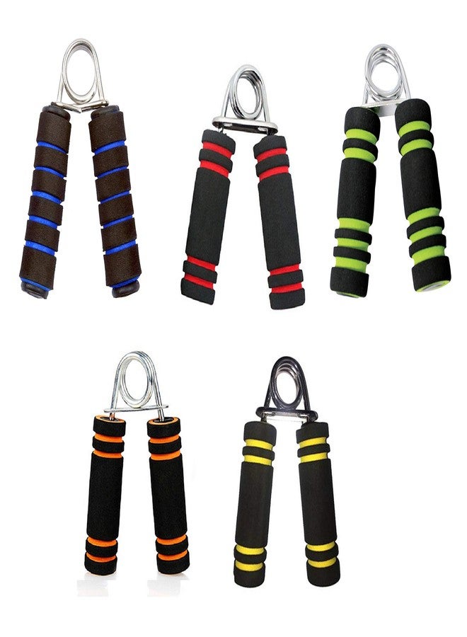 VICTORY India Best Foam Hand Grip (Pack in 5) for Training,Exercise and Gym # Men, Women, Kids - Image 1