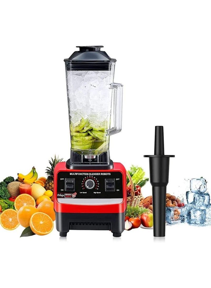 JIHAM 2.5L 5500W BPA Free Heavy Duty Blender Mixer Electric High Speed Juicer Food Processor Ice Smoothies Crusher Blander - Image 1