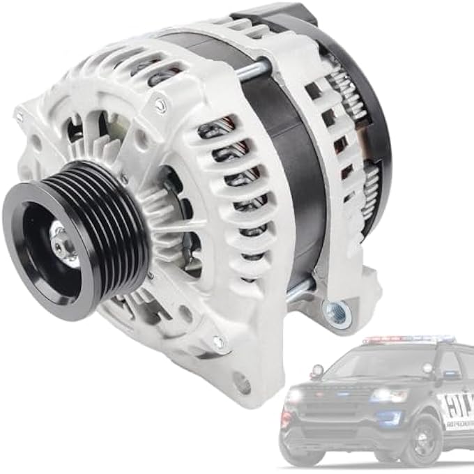 AUTOTOP Alternator 12V 225A FIT Edge, Explorer, F-150, Police Interceptor, MKT, MKX, MKZ, Continental 2.0L 3.5L 3.7L Replace 104210-6600, 11629N, DG1T-10300-EB - Image 1