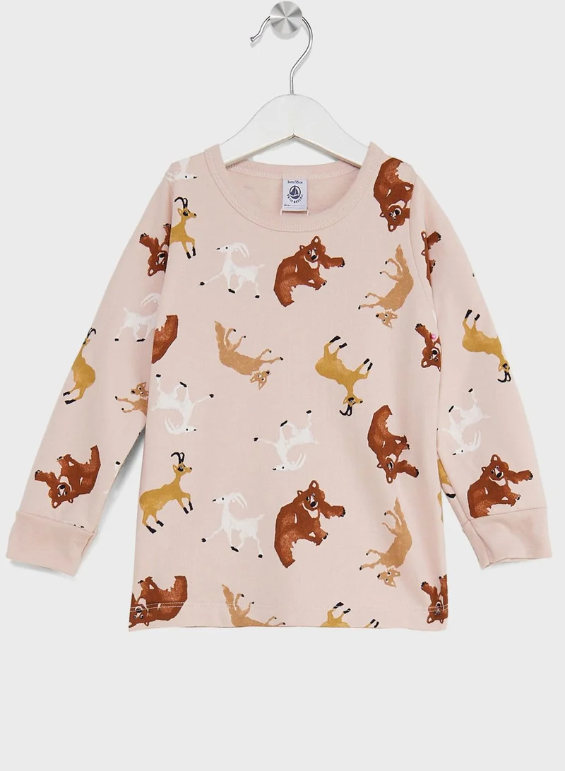 Petit Bateau Youth Printed Pyjama Set