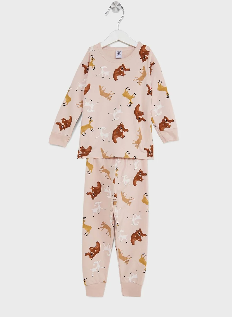 Petit Bateau Youth Printed Pyjama Set
