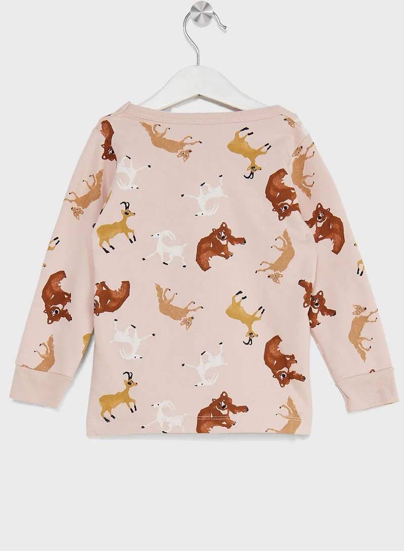 Petit Bateau Youth Printed Pyjama Set