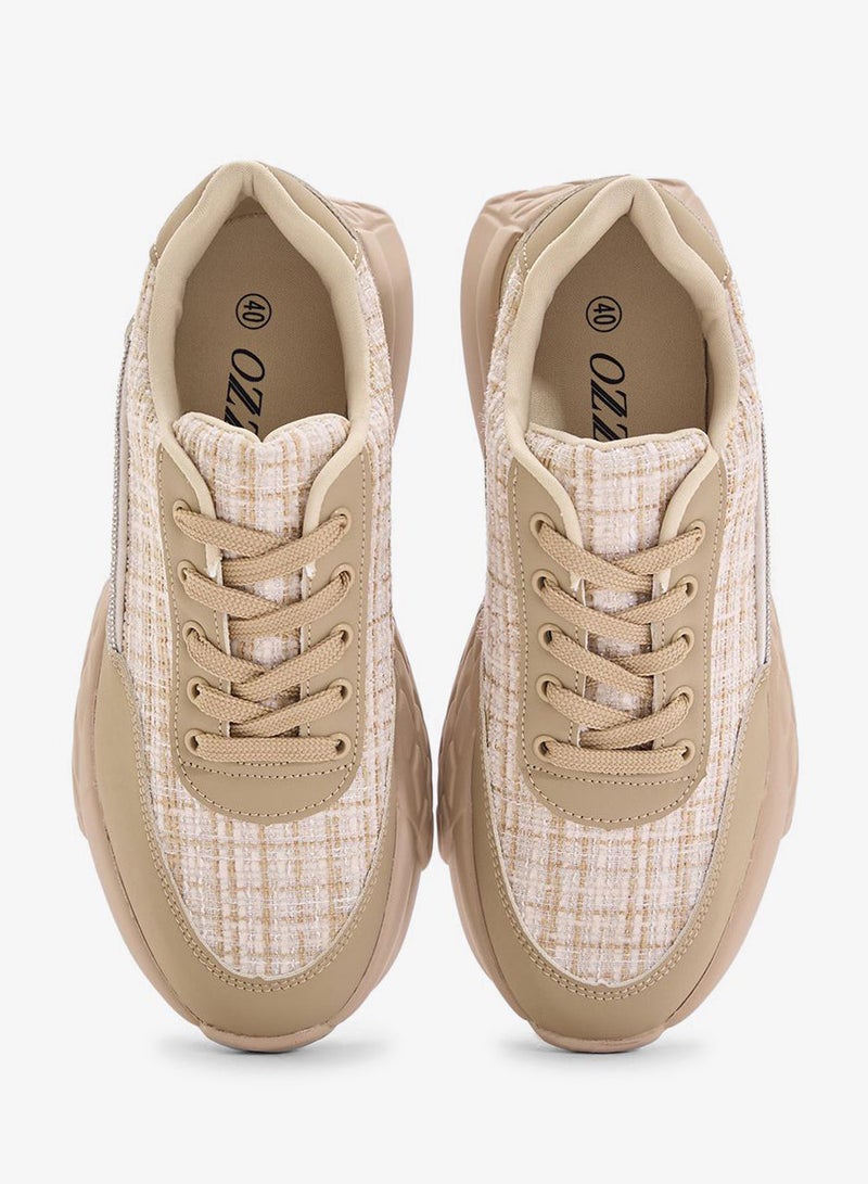 OZZO Tweed Chunky Sneaker - Image 4