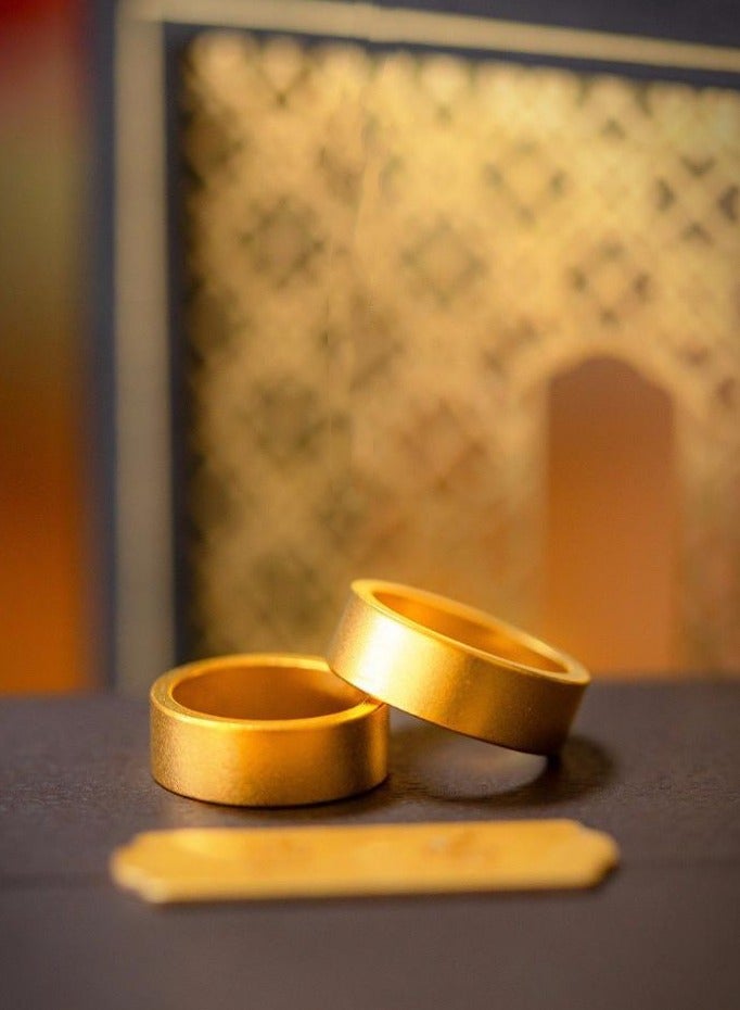 2-Pieces Vintage Couple Ring, Engagement Ring Wedding Jewelry - Image 5