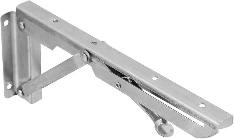 Heavy Duty Metal Shelf Brackets For Wall Industrial Household Storage Support Black - Image 1