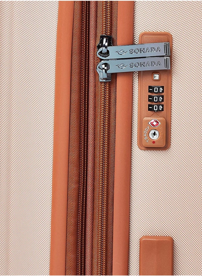 SONADA - Luggage Set of 3 Classic Collection 4 Double Wheels and TSA Lock - Image 1