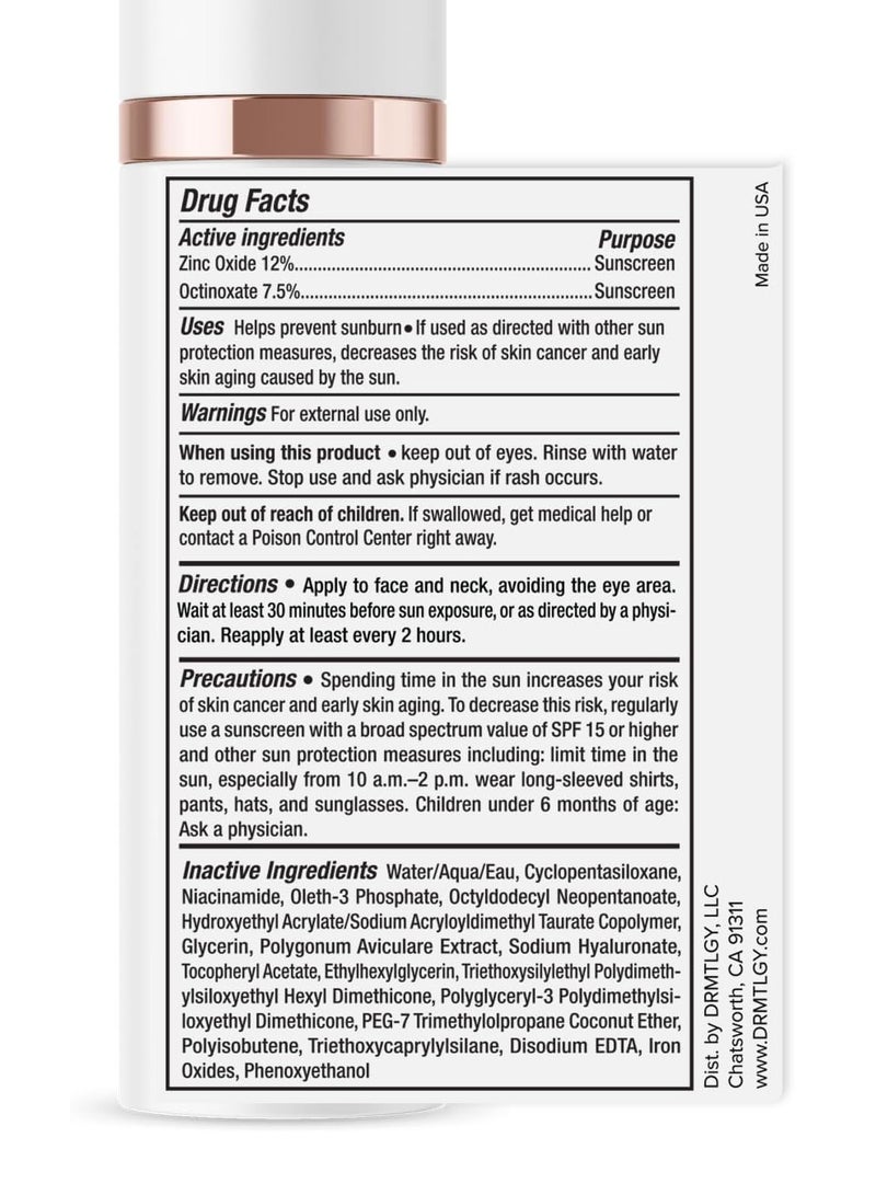 درمتلجي مرطب ملون مضاد للشيخوخة بدرجة حماية 46 من DRMTLGY - Image 4