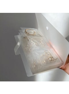 Buffer ® Album Shaped Accessory, Jewelry Storage Bags Necklace, Earring, Bracelet Organizer  - Image 1