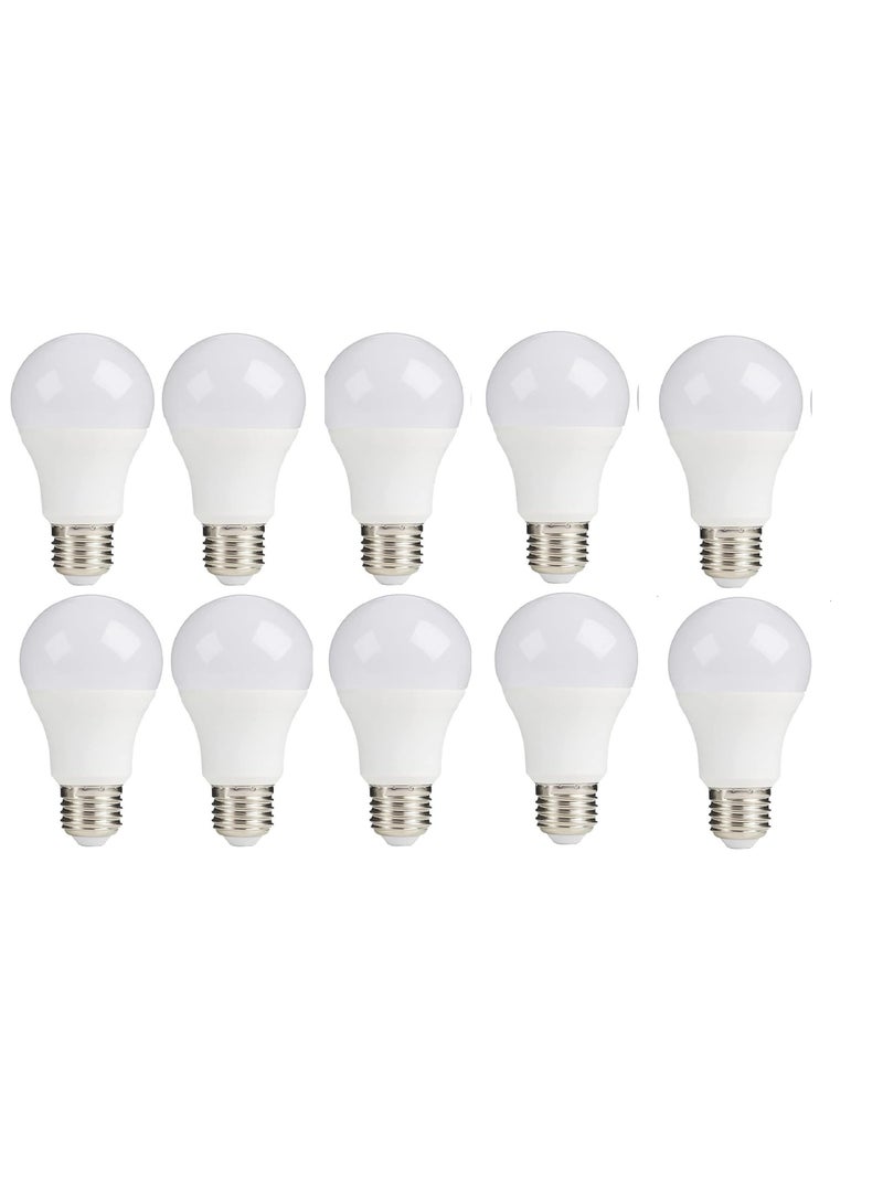 LED bulb 12 watts - E27 screw cap - provides all lighting uses inside the house - (white lighting) (10) 12 watts  - Image 1