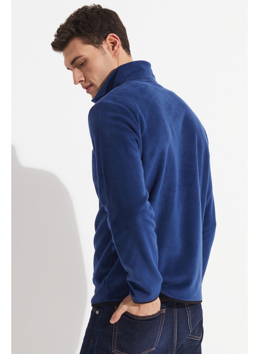 JOYSTAR Men's Regular Fit Half Zipper Fleece Sweatshirt  - Image 5