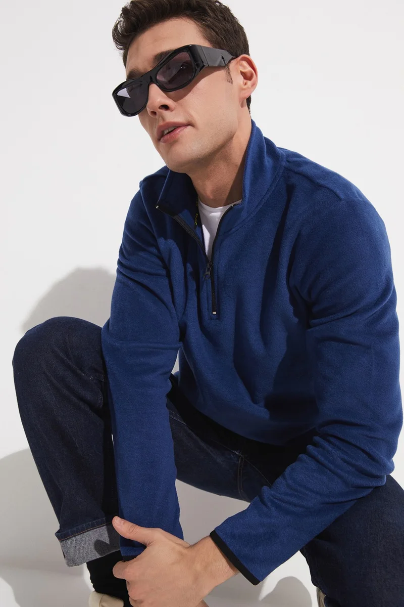 JOYSTAR Men's Regular Fit Half Zipper Fleece Sweatshirt