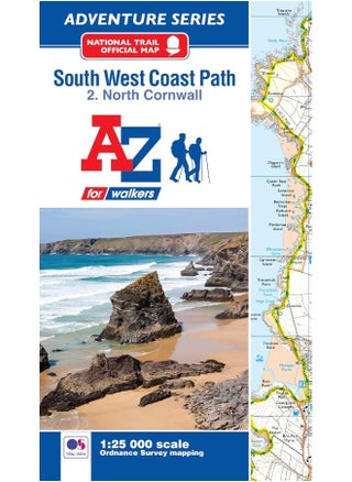 South West Coast Path National Trail Official Map North Cornwall: with Ordnance Survey mapping - pzsku/Z811E55B5A86D5ED06ECDZ/45/_/1724834314/24ab270c-1f6a-40a8-a9fc-e3c3fbb4c280