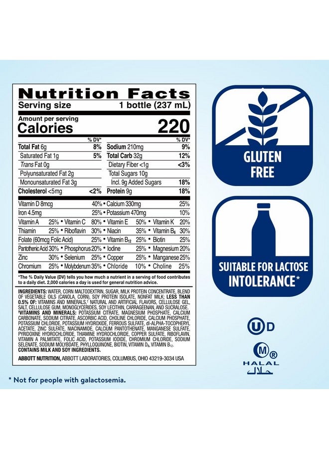 Ensure Original Ensure Original Vanilla Nutrition Shake | Meal Replacement Shake | 6 Pack  - Image 5