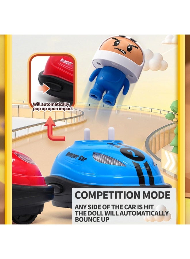Remote Control Bumper Cars Ejecting for Kids,Mini Rc Toddlers Toy Bumper Cars,Set of 2 for Aldult,Crash Race Game with Friends,2 Players,Impact Pleasure Car with Music  - Image 3