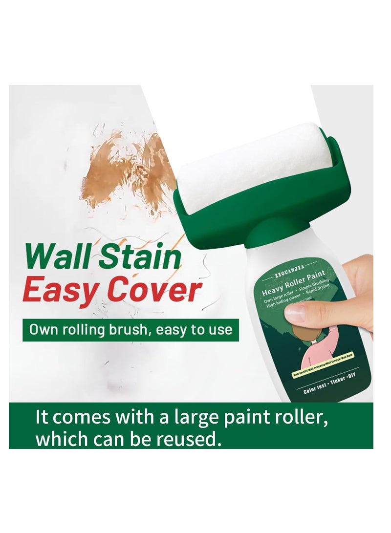 Barakah Wall Paint Tool, Wall Repair Tool Kit, Large Wall Roller Brush, Wall Roller Paint Brush, Suitable for Repairing The Wall with Latex Paint, Repair Graffiti, Stain, and Footprints on The Wall, Non-Toxic - Image 3