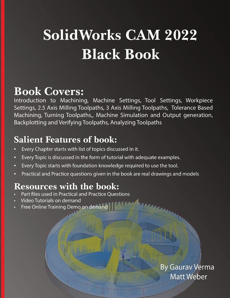 SolidWorks CAM 2022 Black Book - Image 1