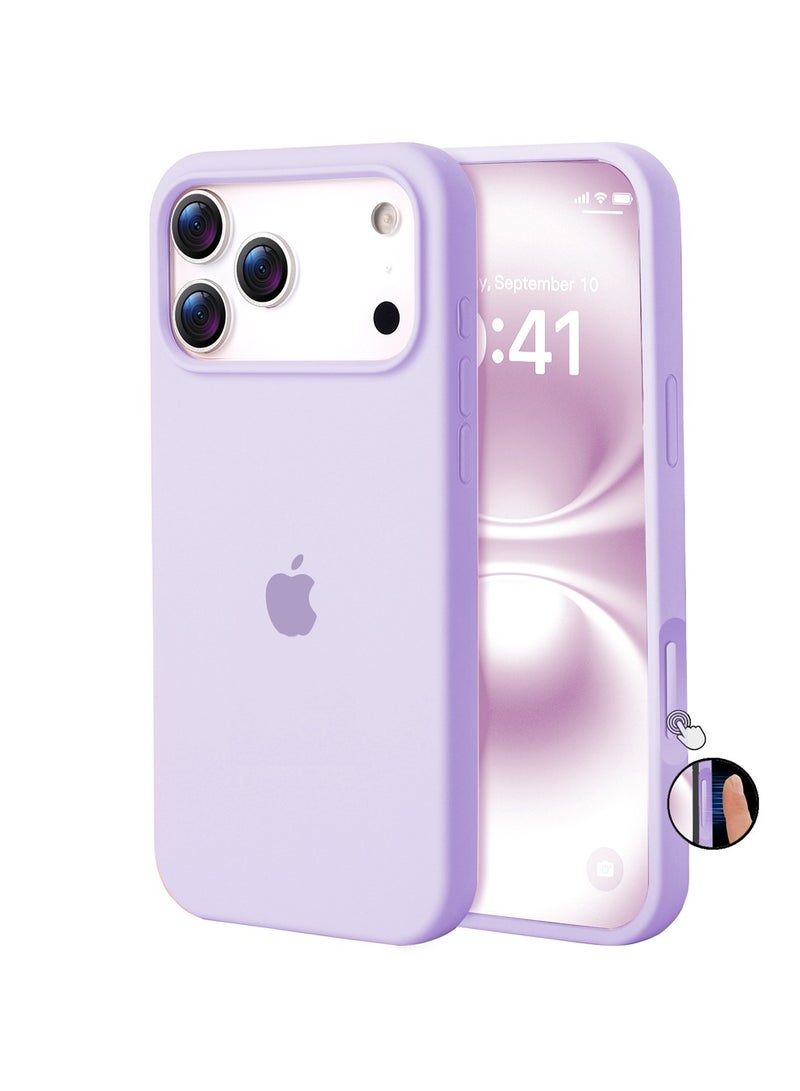 ULELAY iPhone 17 Pro Max Protective Case, Silicone Material, Shock-Resistant with Camera Lens Protection and Control Button Coverage, Anti-Shock Mobile Phone Protective Cover, Compatible with MagSafe Accessories - Image 1