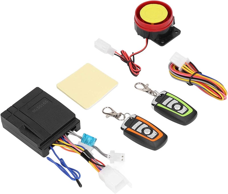 Motorcycle Security Alarm System Anti Theft Remote Control Universal ATV Offroad Vehicle Motorcycle Alarm - Image 1