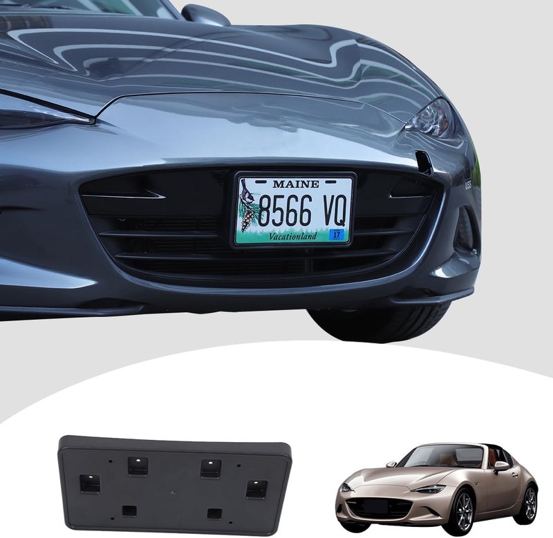 JONKOKO ABS Car Front License Plate Frame for Mazda MX-5 ND (2016-2025) - Image 1
