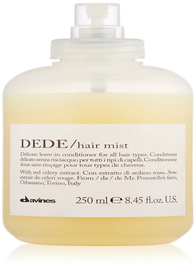Davines DEDE Hair Mist, Lightweight Leave-In Conditioner, Moisturize While Adding Shine, Adds Combability To Fine Hair, 8.45 Fl. Oz.