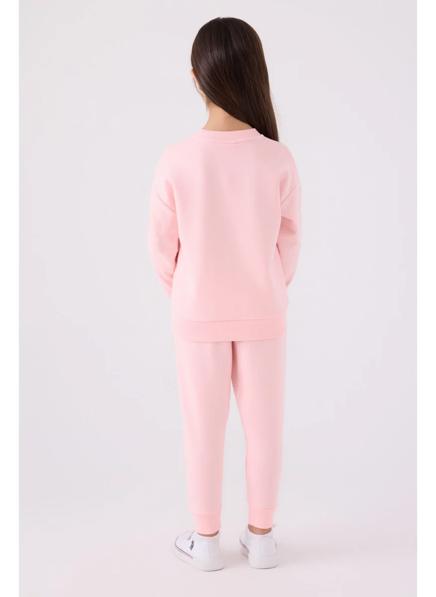 U.S. Polo Assn. Girls Tracksuit Us1969 Pink