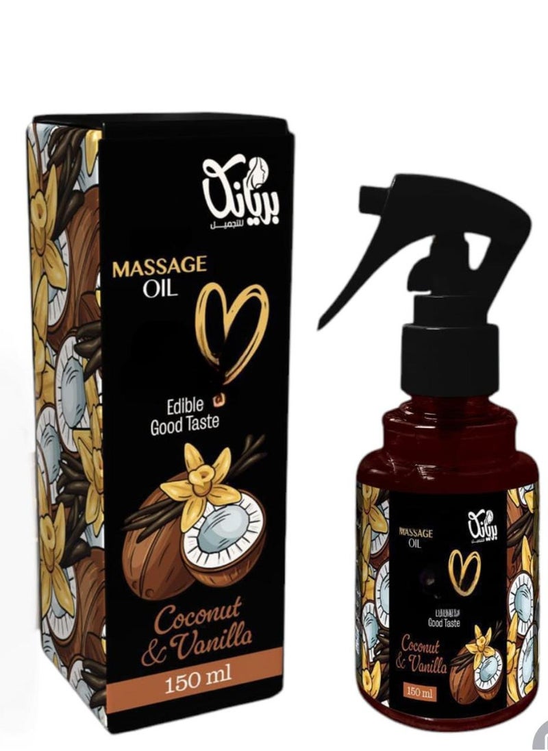 Priyanka Priyanka Vanilla & Coconut Relaxing Body Massage Oil 150ml 