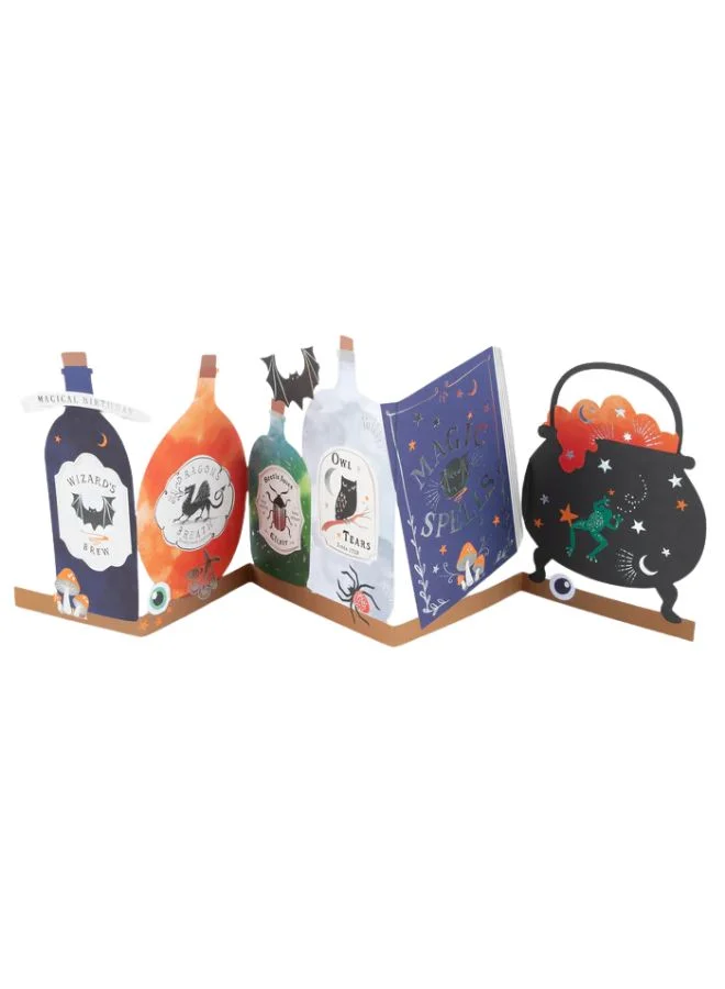 Meri Meri Potion Bottles Birthday Card