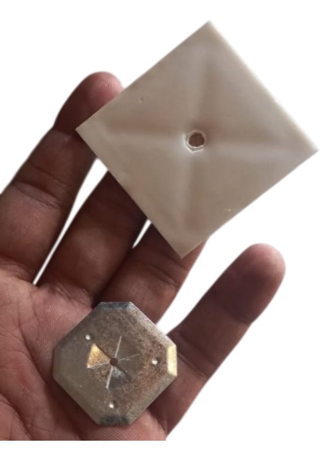 DURODYNE SELF ADHESIVE HANGERS MODEL=SAHB134 SIZE:2" X2" X1-3/4" PACK OF 100 PCS - Image 3