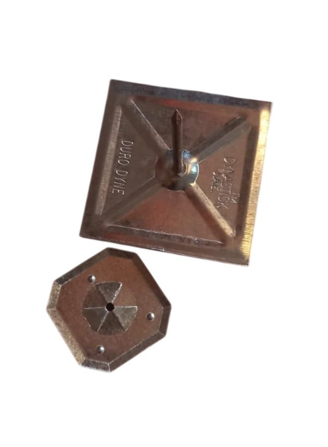 DURODYNE SELF ADHESIVE HANGERS MODEL=SAHB134 SIZE:2" X2" X1-3/4" PACK OF 100 PCS - Image 2