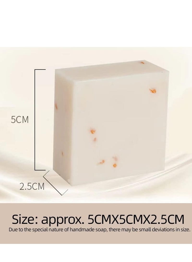 JAM Thailand Rice Soap 2pcs Handmade Rice Soap 65g Bath Soap 2pcs Facial Soap Cold Soap Wedding Gift - Image 2