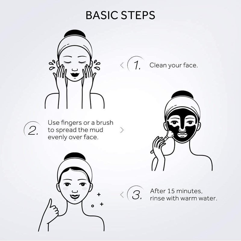 Generic MADNIKA Charcoal Blackhead Mask Cream for Deep Cleansing Purifying Removes Excess Dirt Oil Face Mask Blackhead Remover Charcoal Blackhead Mask Pack of 4  - Image 3