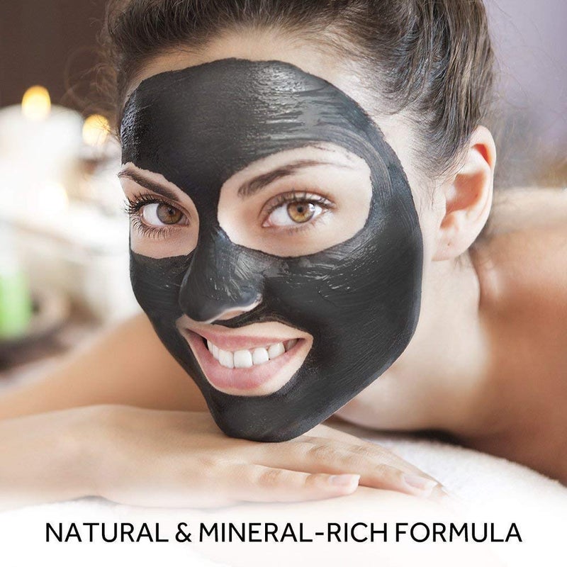 Generic MADNIKA Charcoal Blackhead Mask Cream for Deep Cleansing Purifying Removes Excess Dirt Oil Face Mask Blackhead Remover Charcoal Blackhead Mask Pack of 4  - Image 4