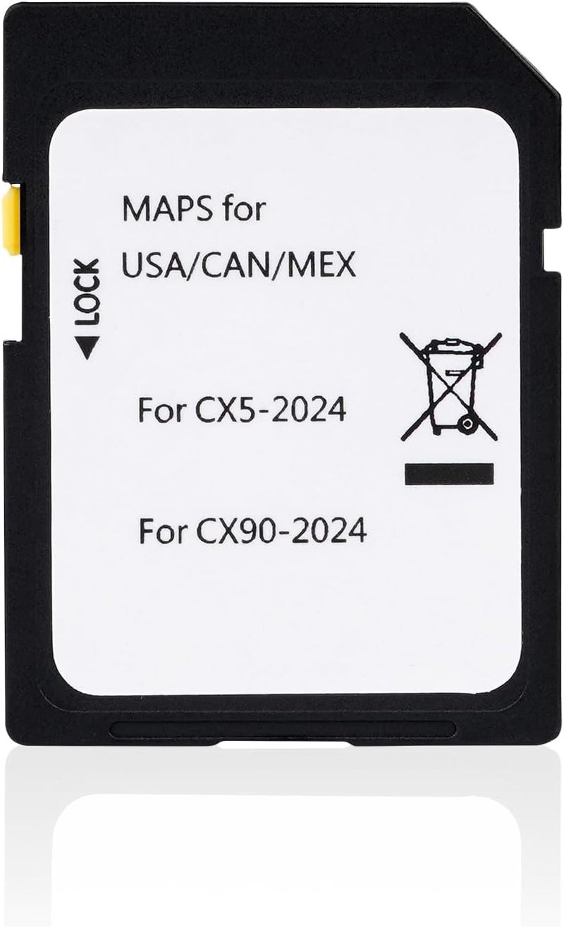 Forccord Navigation SD Card for Mazda 2024 CX5 and CX90 - USA/Canada Maps - Image 1