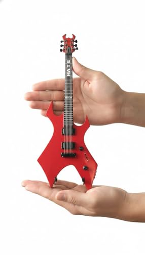 Axe Heaven MT506 Mick Thompson Signature Hate Red Mini Guitar - Image 1