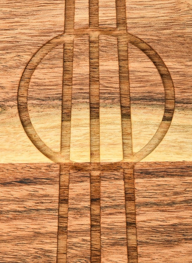 Affinity Decor Organic Acacia Kitchen Cutting Chopping Board for Butcher Block Cheese and Vegetables Fruit Salad Halloween Christmas Gift (Violin Board 13"L x 7"W) - Image 4