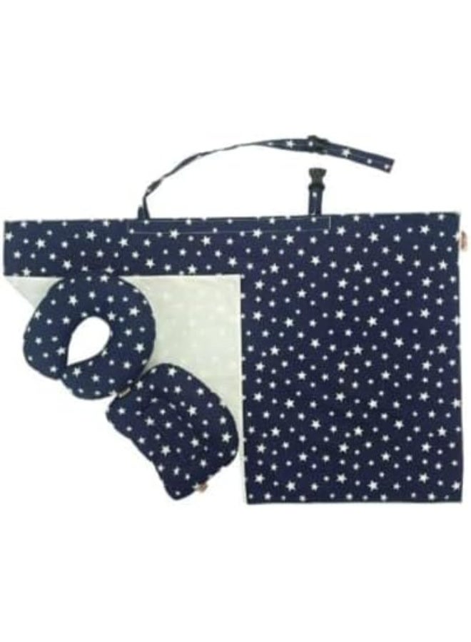 Moro Moro 3 Baby Nursing Pillow with Washable Cotton Cover Multicolor and Graphics - Image 2