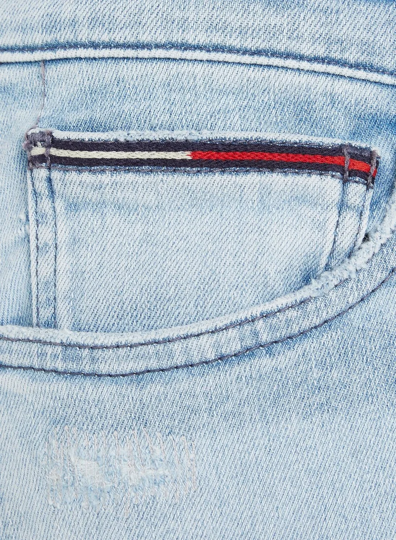 TOMMY JEANS Light Wash Skinny Fit Jeans