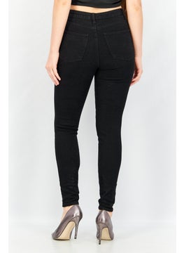 Women Skinny Fit High Waist Solid Denim Jeans, Black - pzsku/Z811F85B3AA11173573FFZ/45/_/1739715145/15b43aac-1521-41f9-b007-7e61b316e689