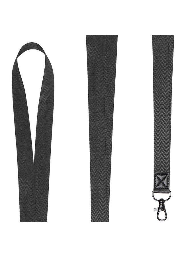 5 Pack Black Lanyards With Clear Id Badge Holder Waterproof Resealable Zip Badge Holder 2.5" X 3.5" Inner Size Neck Lanyard For Keys Cruise Keychain - pzsku/Z811FA4612EE12347EECBZ/45/_/1731922257/574b8dd1-a176-4c53-a047-1d4b266a0b7d