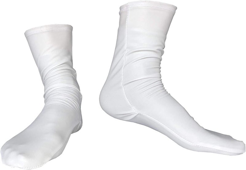 Unisex Shiny Metallic Costume Socks