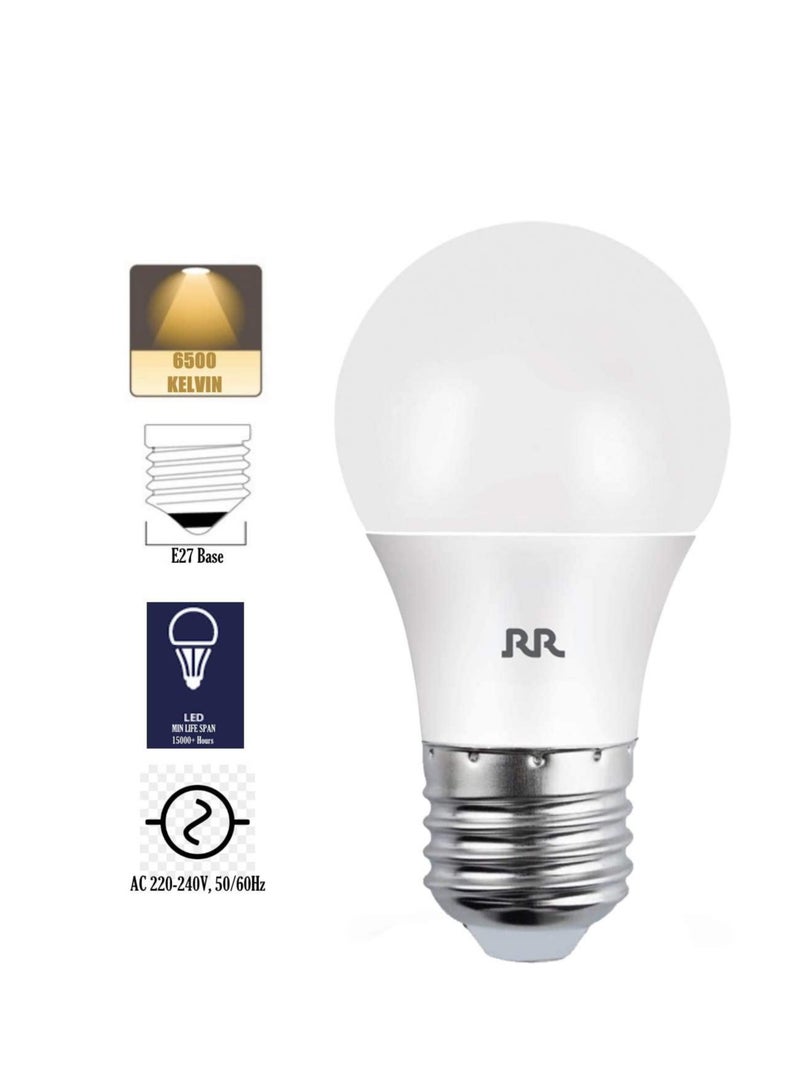 RR Led Bulb 9W 6500K Day Light E 27